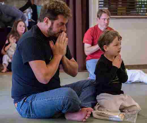 mindful family practices during morning routine