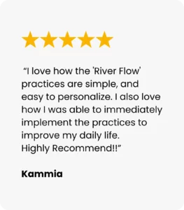 River Flow Book for Inner Peace and Focus