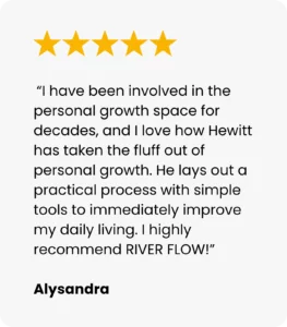 River Flow Book for Inner Peace and Focus