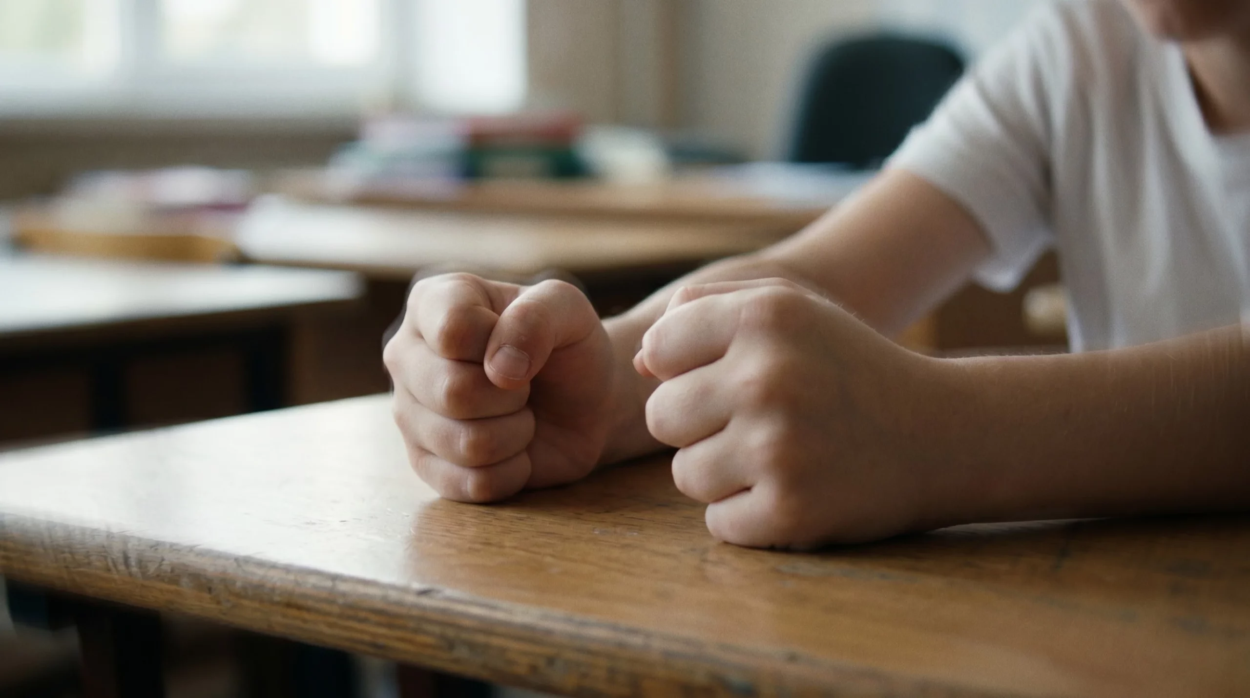 Why anxiety happens in children, showing signs of tension, overwhelm, and internal stress