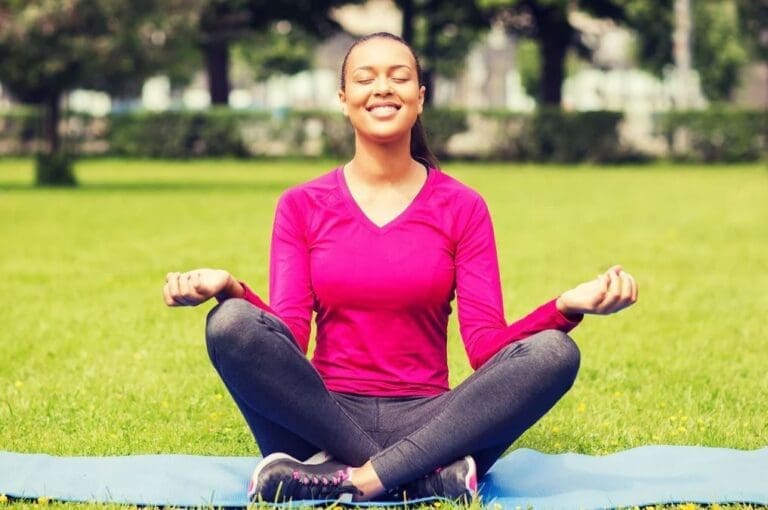 woman showing confidence through systema breathing